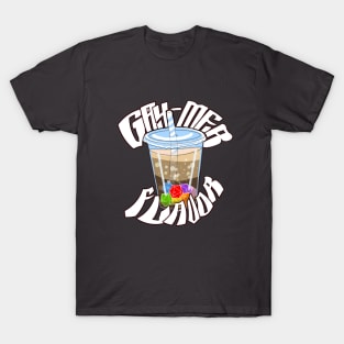 Gay-Mer Flavor - D20 Pride Bubble Tea - T-Shirt